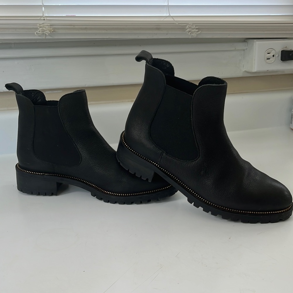 Fabianelli Chelsea Boots Black - made in Italy - Leather - Blundstone Style
